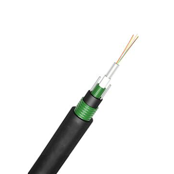 GYXTW53 Armored Central Loose Tube Direct Buried Fiber Cable