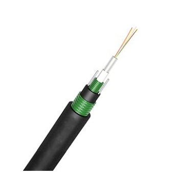 GYXTW53 Armored Central Loose Tube Direct Buried Fiber Cable